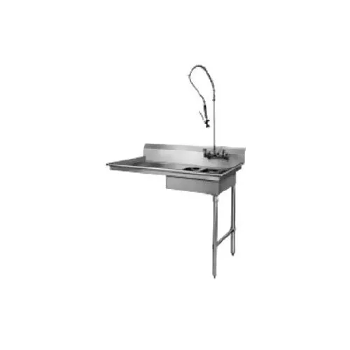 CMA Dishmachines SR-U Soiled Dishtable for Undercounter Dishwasher, Sink On R...