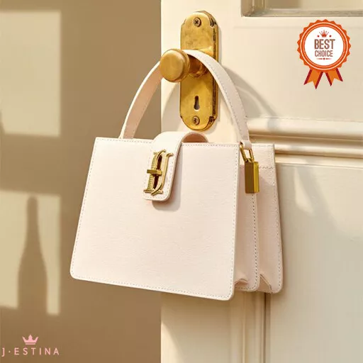 [J.ESTINA] [Miyeon's PICK] LUCE MINI tote WH (JHNCHD3BS820WH010) Korean brand 3