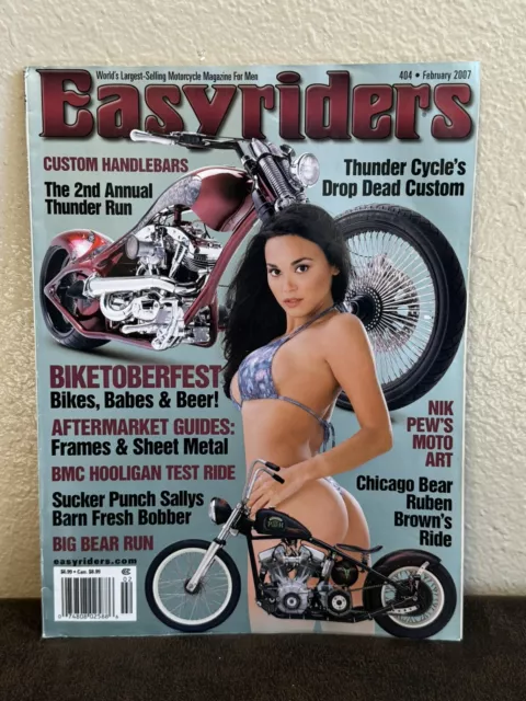 Easyriders Harley Davidson Motorcycle Bike Magazine February 2007 Issue #404