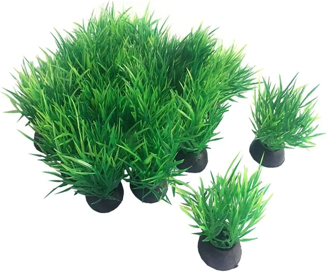 Smoothedo-Pets Aquarium Plants Fish Tank Decorations 20Pcs Small Size/1Inch Tall