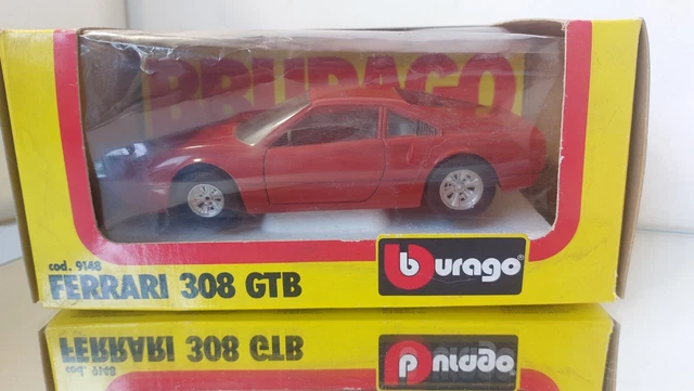 1982 - Ferrari 308 GTB - Bburago 36304 - Miniatura de Ferrari Rally