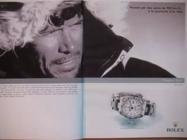 Publicité De Presse 2003 Montres Rolex Oyster Perpetual - Advertising