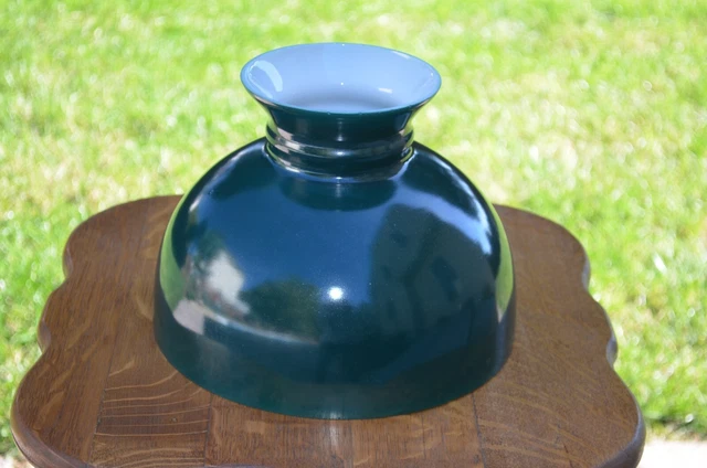 Antique 10"  Green Shade For Aladdin, Rayo, Coleman, B&H, Etc. Oil Lamp