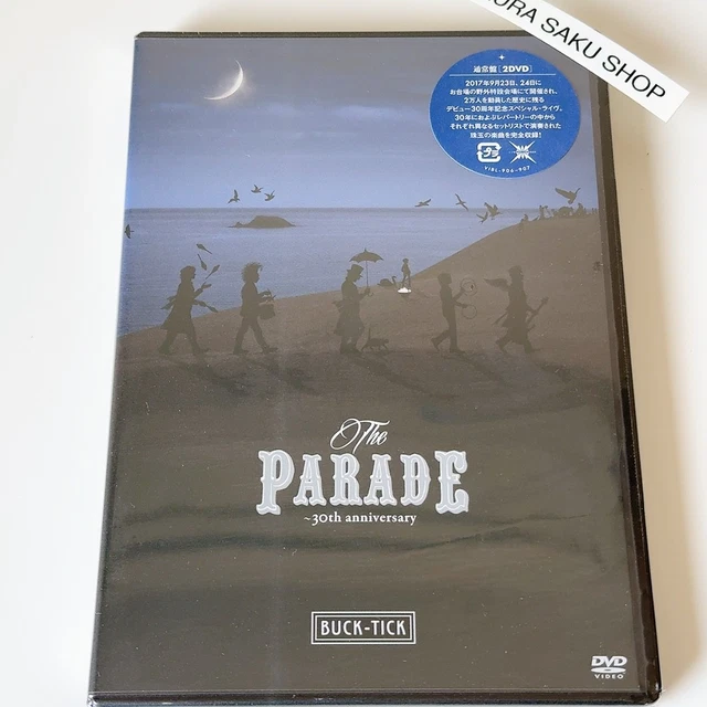 BUCK-TICK THE PARADE 30th anniversary DVD Standard Edition Region