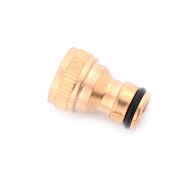 1/2 "Garten Messing Gewinde Schlauch Wasserhahn Adapter Wasserrohranschluss .EN