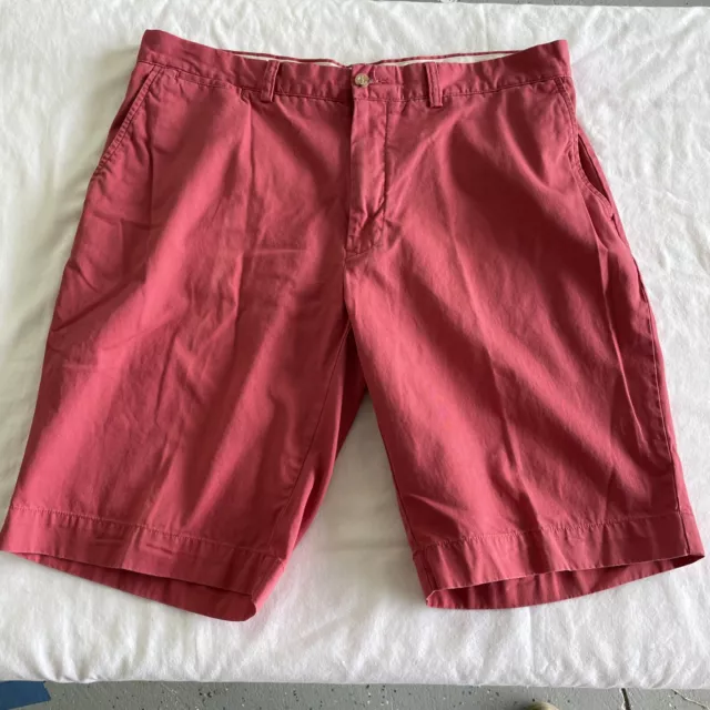 Polo Ralph Lauren Chino Shorts Salmon Pink Classic Fit 9” Inseam Mens Size 36