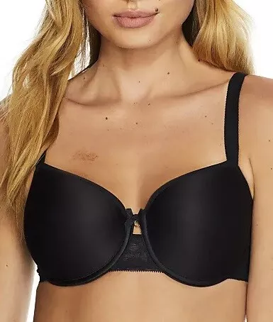 Le Mystere Bra Women 38D Black T-Shirt Underwired Lightly Lined Adjustable  Strap