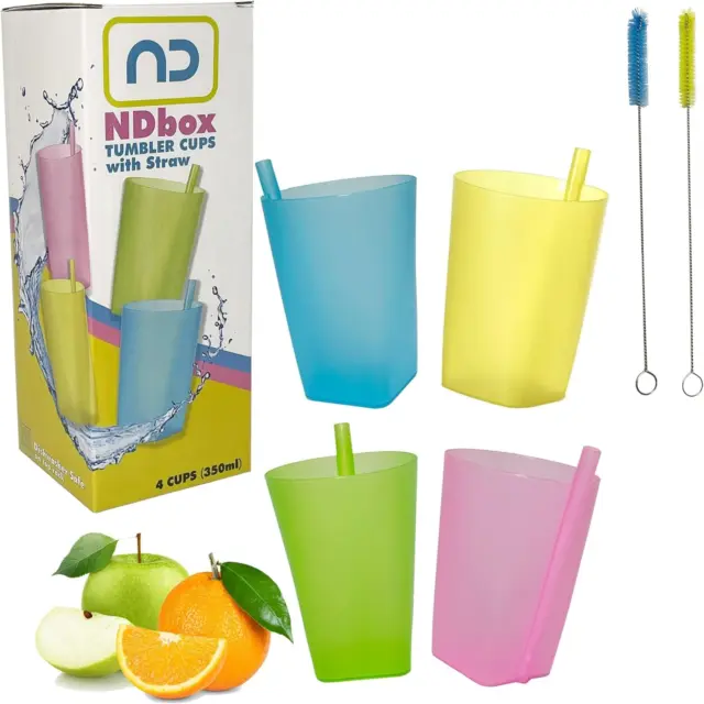 Kelso Kids Insulated Straw Tumbler - Happy Fruit, 12 Ounces