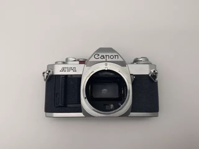 Canon AV-1 Body Gehäuse SLR Kamera analoge Spiegelreflexkamera 35mm
