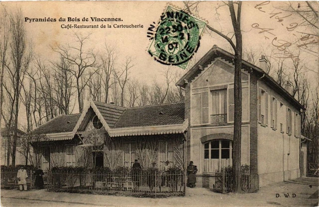 CPA AK VINCENNES Pyramids Café-Restaurant de la Cartouchery (672195)