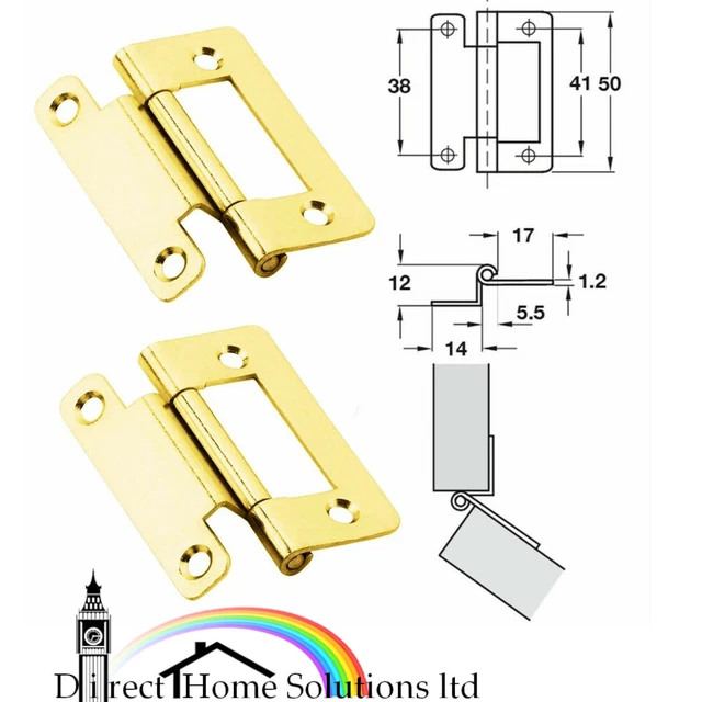 Cerniera Hafele Metalla 310 SM Apertura 110 Gradi Montaggio A Filo Con Ammortizzatore Di Chiusura Nichelata