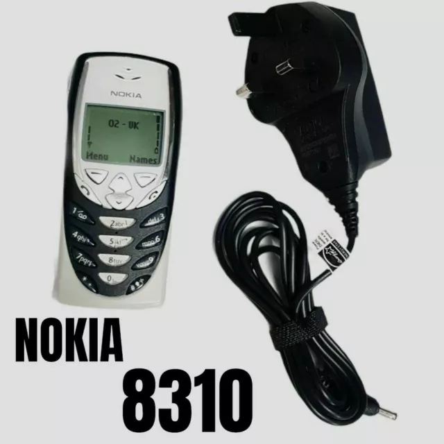 Nokia 8310 New Condition - Black (Unlocked) Mobile Phone with seller warranty