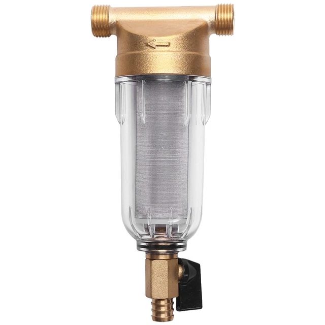 Pulitore anteriore 4 split bocca acqua rame piombo prefiltro risciacquo posteriore ruggine