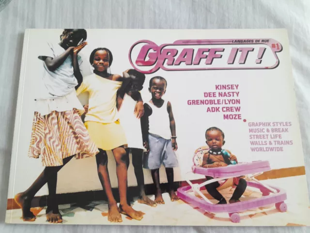GRAFF IT ! Langages de rue - Magazine N°1 de 2001 - STREET ART