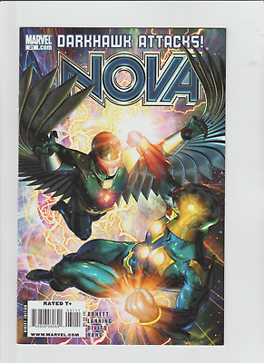 Nova VOL 4 #31 (Jan 2010, Marvel) [Darkhawk] FIRST APP Gyre (Raptor) ARMOUR VF+