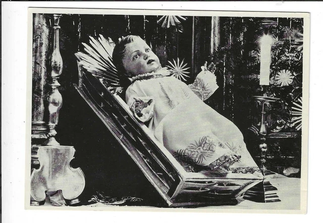 AK, Weihnachten, Reutberger Jesuskind, Kloster bei Bad Tölz, Künstlerkarte,