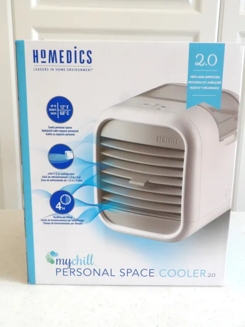 New in Box~Homedics MY CHILL Personal Space Cooler~Factory Sealed