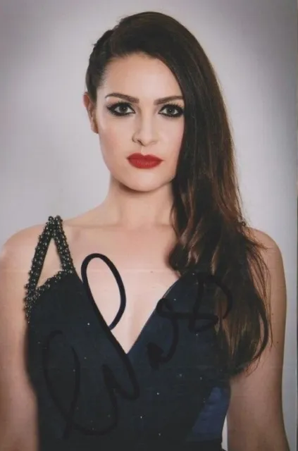 Anna Passey  **HAND SIGNED**  6x4 photo  ~  Hollyoaks Sienna ~  AUTOGRAPHED