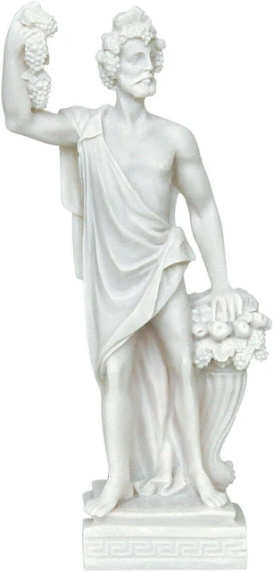 Greek / Roman God Dionysus God of Wine Alabaster statue / sculpture 25cm / 9.84'