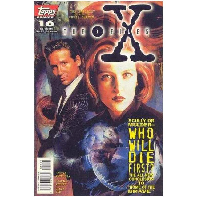 X-Files (1995 series) #16 in Very Fine + condition. Topps comics [x|