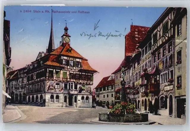 50672924 - Stein am Rhein Rathaus, Rathausplatz Schaffhausen SH