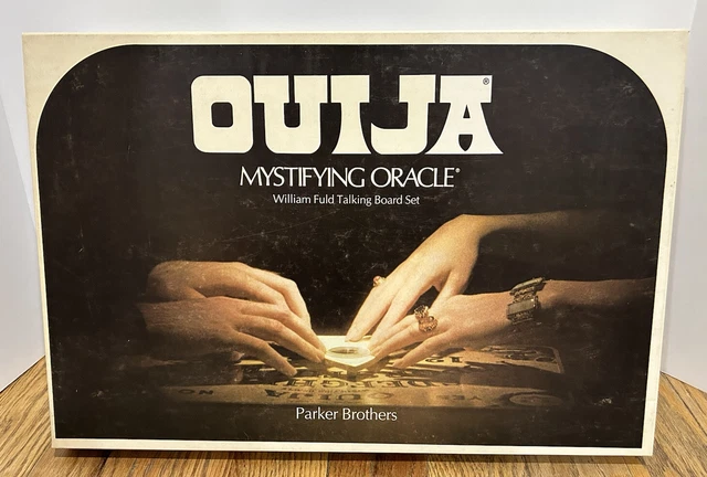 Vintage Ouija Board Mystifying Oracle Game Parker Brothers 1972 Haunted Hallows