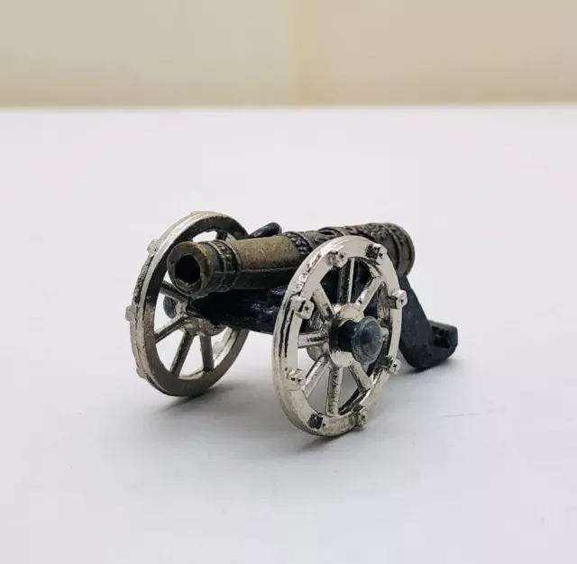 Miniature Replica Medieval 17th Century Artillery Cannon 1-1/2" inches Long