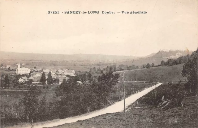 SANCEY-LE-LONG - vue générale  (Doubs)