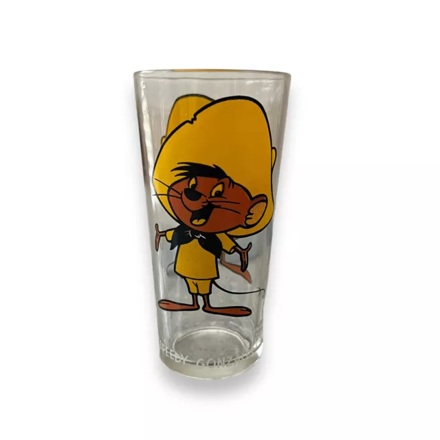 Speedy Gonzales Vintage 70s Pepsi Collector Series Tumbler Drinking Glass 1973