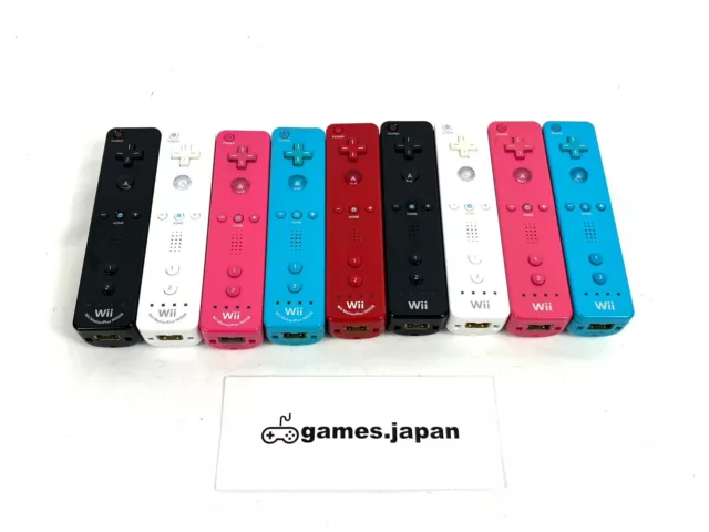 Mando Nintendo Wii Auténtico OEM Wii Remote Motion Plus Varios Colores JP