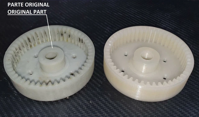 Ingranaggio Rinforzato In Nylon Per Planetaria Domino Smart 7 - Ricambio Originale