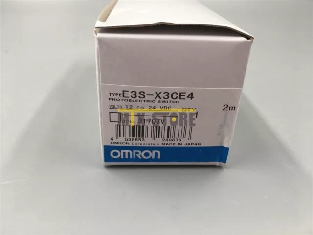 1pcs Omron Photoelectric Switch Sensor E3S-X3CE4 E3SX3CE4 In Box fast shipping