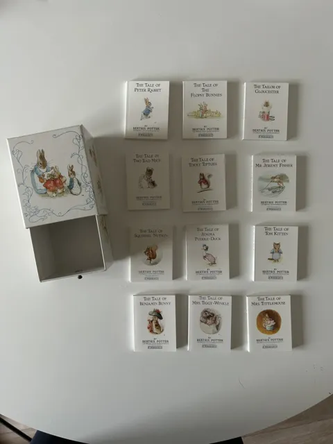 The Miniature World Of Peter Rabbit By Beatrix Potter Miniature Storybooks