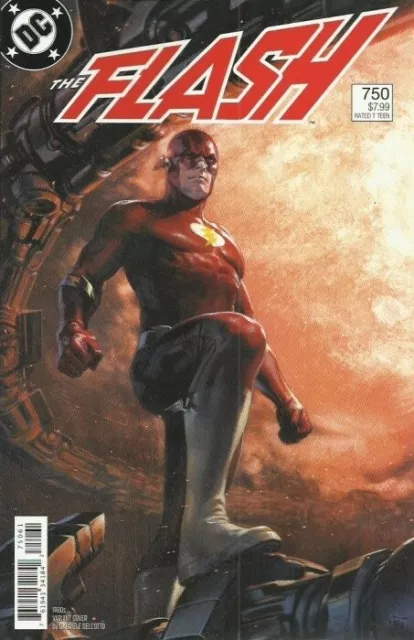 THE FLASH #750 Variant Gabriele Dell Otto 1980s Cover  VOL 1 DC COMICS 2020 DE1B