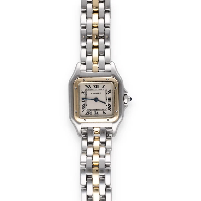 Cartier quartz swiss made or et acier clearance 53472