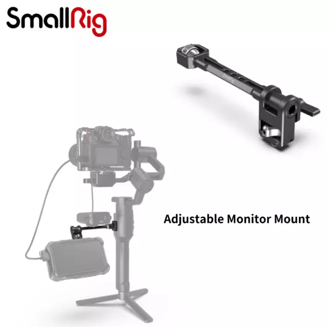 SmallRig Monitor Mount for DJI Ronin-S/Ronin-SC/RS2/RSC2 and Zhiyun Crane 2S/3S