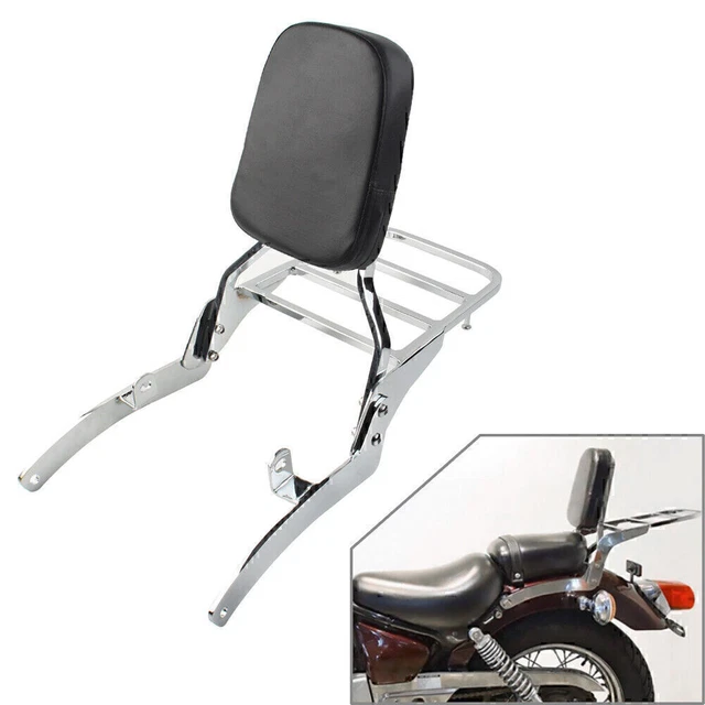 MOTORCYCLE REAR PASSENGER Backrest Sissy Bar For Yamaha Virago 400 535 ...