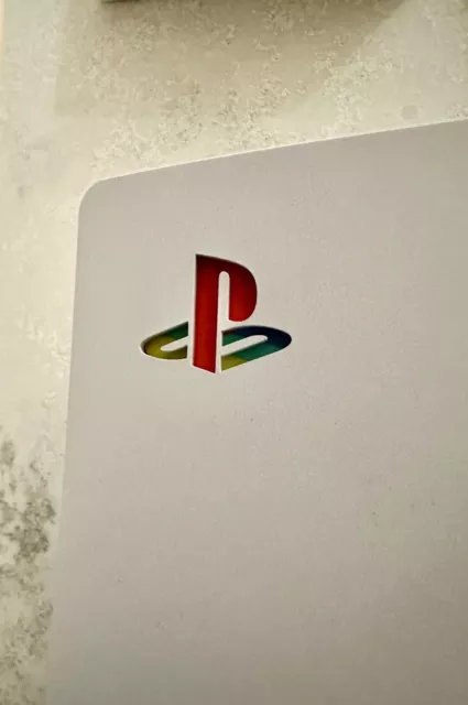 PS5 PlayStation Logo Decal, Sticker, Vinyl, Skin for Face Plate Side Console