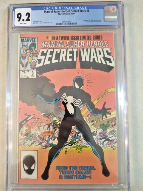 Marvel Super Heroes Secret Wars #8 [1984] CGC 9.2 Origin of Alien Symbiote
