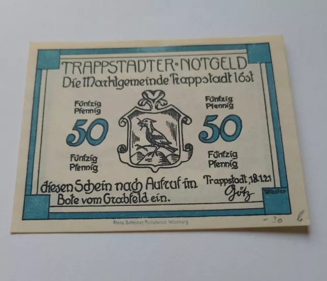 50 Pfg Marktgemeinde Trappstadt