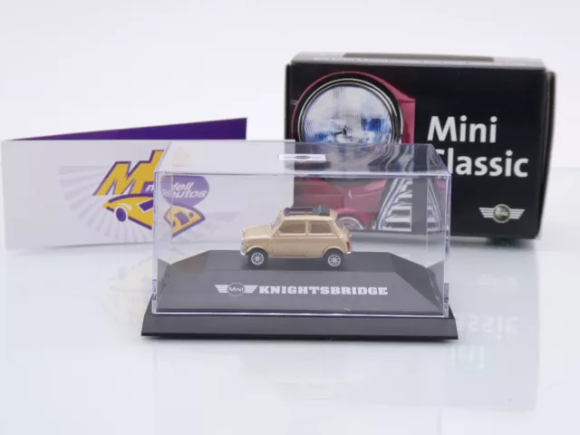 Modello speciale Herpa # Mini Cooper S gold ""Knightbridge"" 1:87 da 4,99 €