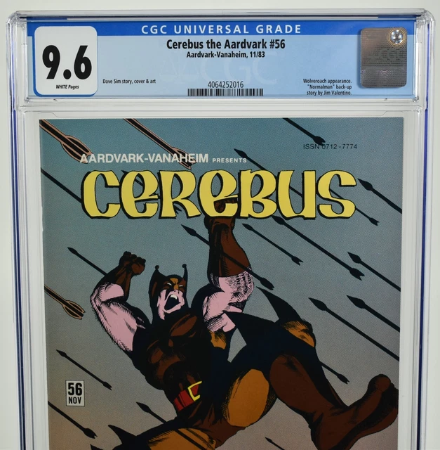 Cerebus the Aardvark #56 CGC 9.6 Dave Sim Story & Cover Aaardvark-Vanaheim 3