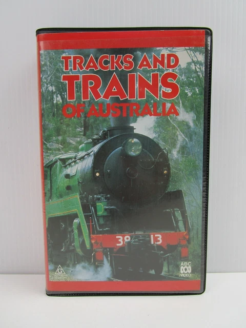 TRACKS AND TRAINS of Australia, VHS Tape, Vintage Video, Movie, G £21. ...
