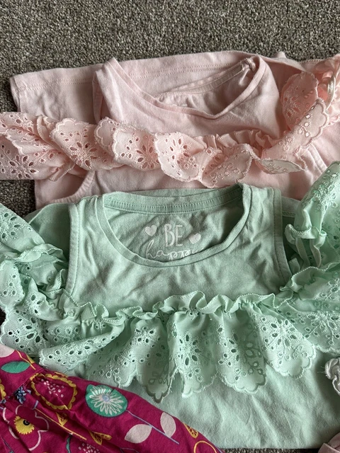 cappello abito top donna pacchetto estivo età 3-4 inc pantaloncini prossimi 3