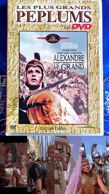 DVD ALEXANDRE LE GRAND - Robert Rossen Richard Burton Péplum TBE VOVF Yooplay G4