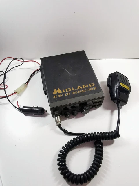 RADIO CB CIBI MIDLAND 4001RD Non Teste Précision series 40 Canaux FM Vintage EUR 39,99 - FR