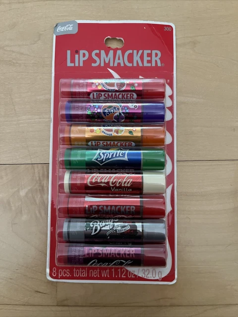Lip Smacker Soda Lip Balm, Assorted Coke & Soda, 8 Ct