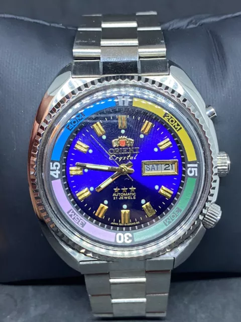 Orient crystal sales 3 star diver