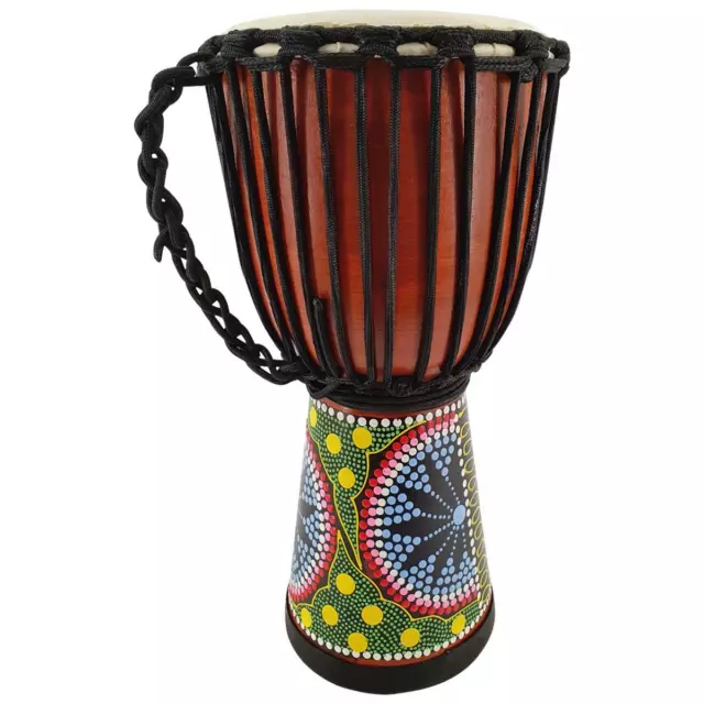 40cm Profi Djembe Trommel Bongo Mahagoni Holz Drum Fair Trade Guter Klang