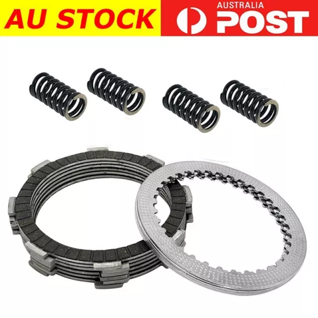 Complete Clutch Friction Disc Plate Springs Kit For Kawasaki KX 85 KX85 2001-21